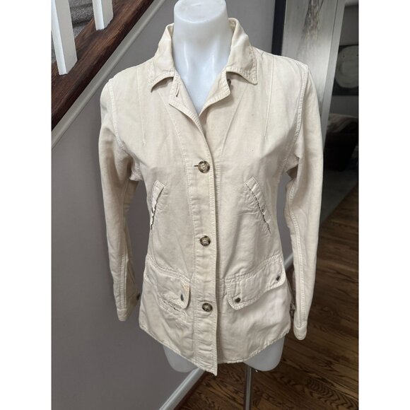 Prada Sport Vintage 2000's Utility Jacket - Neutrals Jacket Size 42 - Picture 1 of 11